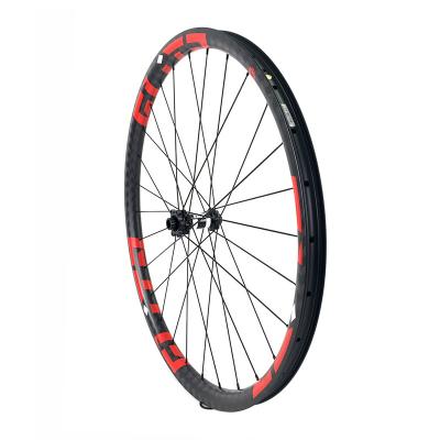 China ELITEWHEELS Mountain Bikes KING 29er Carbon MTB Wheelset 30mm Width Rims With DT240 Hub For Cross Country Bike for sale