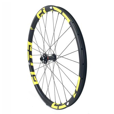 China ELITEWHEELS Mountain Bikes KING 29er Carbon MTB Wheelset 36mm Width 24mm Depth Cross Country Asymmetric Wheels for sale