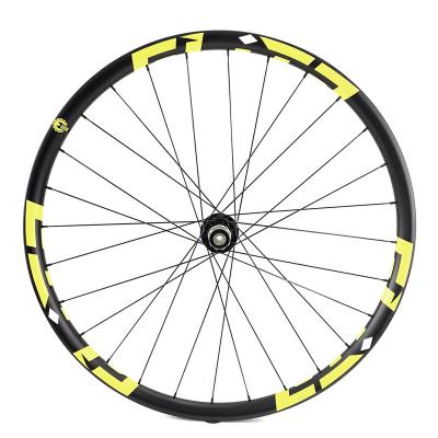 China ENT Mountain Bikes ELITEWHEELS 27.5er MTB Carbon Wheels 27mm Width 23mm Depth 650B Mountain Bike Wheelset for sale