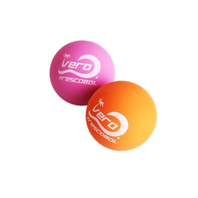 China Logo Printed Bouncy Ball Exercise Equipment Durable Single Color Rubber Ball Custom Dodge Ball for sale