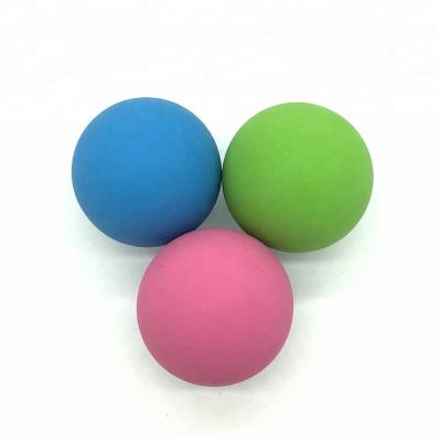 China Sports Toy Ball Bulk Sale Indestructible Rubber Racquetball For Daily Sports Training for sale