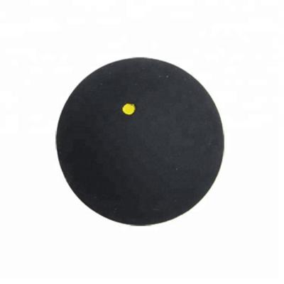 China Sports Toy SQ382 Single Yellow Dot Training Squash Ball for sale