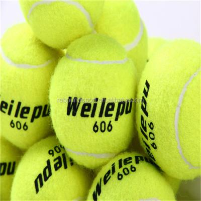 China Acrylic Polyester Needle Felt R606 2.5 Inch Cheap Bulk Tennis Ball For Legs / Table Chairs for sale