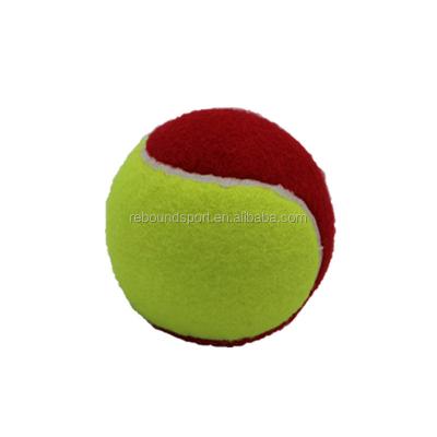 China Polyester Felt And Natural Rubber ITF Approved Stage 3 Kids Red Tennis Ball for sale