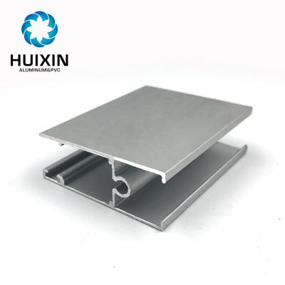 China Making sliding window aluminium profiles extrusion for matt sliver color for sale