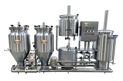 China Equipo casero de la cervecería, equipo nano de la elaboración de la cerveza calentado al vapor en venta