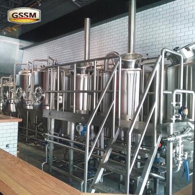 中国 15 の BBL の直接発射されたパブのビール醸造所装置、AISI 304 のステンレス鋼の Brewhouse 販売のため