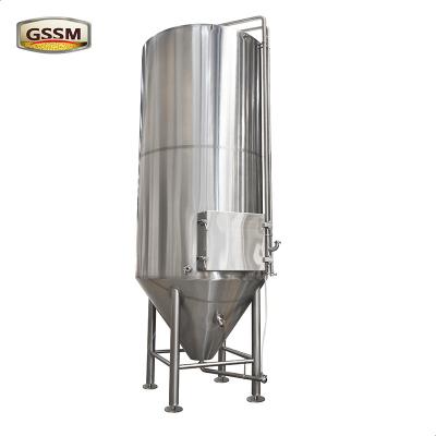 China Well Welded Outdoor Brewery Fermentation Tanks Horizontal Conical Beer Fermenter for sale