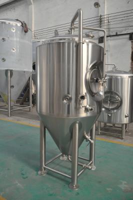 China Jacketed Stainless Steel Beer Fermenter , Micro Brewery Equipment For Beer Fermenting for sale