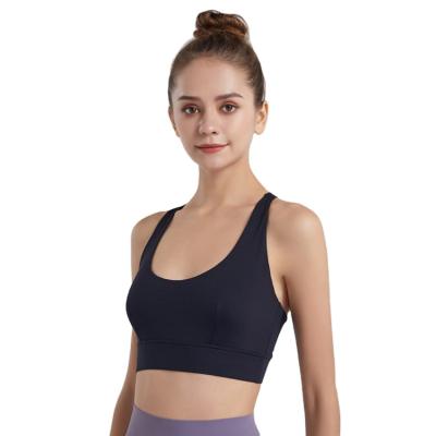 China Wholesale OEM breathable sports bra woman high impact removable chest padded xxl bra for sale