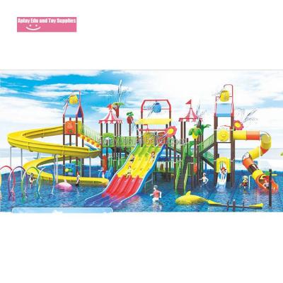 China LLDPE Kids Zone Water Playground Equipment Outdoor Water Park for sale