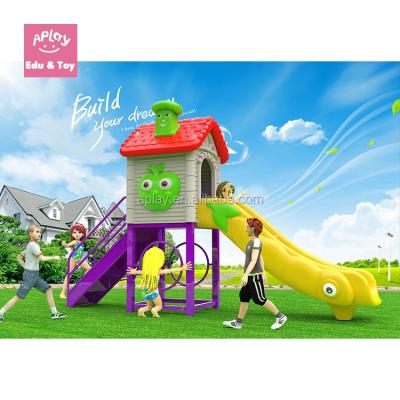 China Outdoor Playground LLDPE Plastic Steel Pipe Kids Playground For School Play for sale