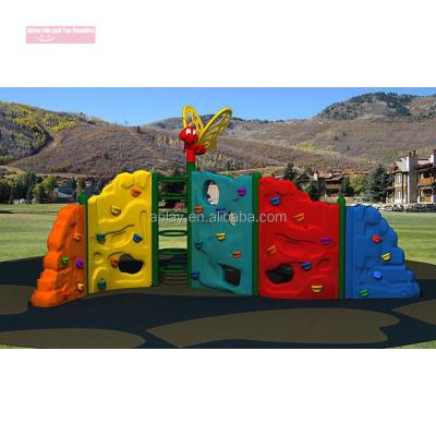 China LLDPE Kids Outdoor Stone Climbing Child Climbing Set Frame for sale