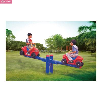 China LLDPE SUV Car Motorcycle Racing Kids Rocker Used For Park Kids Rider Amusement Teeterboard for sale