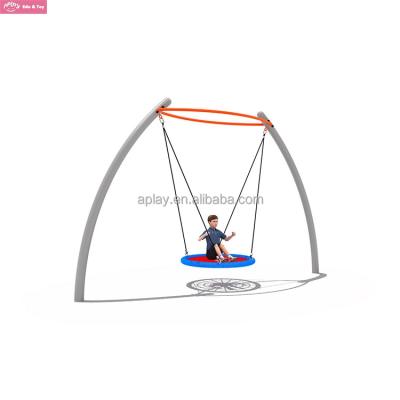 China Outdoor Handmade Net Rope Seat Outdoor Play Kids Swing Toy Set for sale