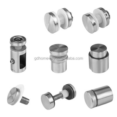 China Modern Wall Fitting Stair Glass Stainless Steel Fittings Railing Railing Accessories for sale