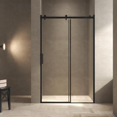 China Modern North American Style Shower Panel Enclosure Door With Clear Glass And Handles for sale