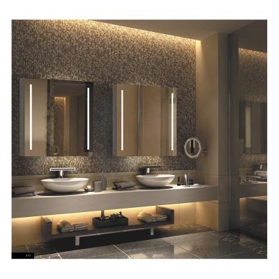 China Hotel Illuminated Smart Touch LED Lighted Smart Mirror For Bathroom for sale