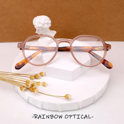 China Fashionable Low Price High Quality Acetate Frames Eyeglasses Optical Lenses In Stock Ready for sale