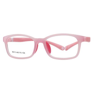 China Best Quality Soft Rubber Shatterproof Soft Rubber Sate Glasses Kids TR90 Silicone Kids Eyeglasses for sale