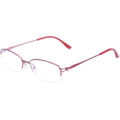 China 2019 Optical Frames Rim Eyewear Women Titanium Eyewear Half Glass Frames Optical Frames OEM China for sale