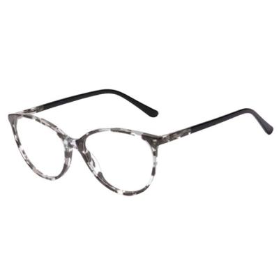 China Computer Glasses Fashion Eye Glasses Cat Eye Flat Frame Blue Light Blocking Light Blocking Optical Glasses For Girls for sale