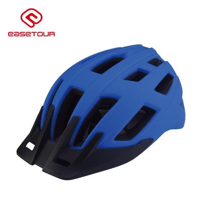 China Protect Head EASETOUR Factory Price Bike Helmets Men Women Mountain Light Weight Cycling Helmets With Sun Visor for sale