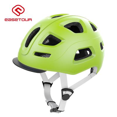 China EASETOUR Compounds Custom Design Breathable Adult Cycling Safety ENV LED Bike Helmet For Outdoor for sale