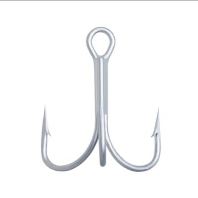 China WEIHE 5pcs/bag fishing saltwater treble hook with good price 10#/8#/6#/4#/2# (per size) for sale