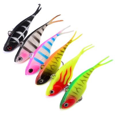 China WeiHe 6.8cm 9g DW6031 Six Colors Fishing Soft Lead For Lure Plastic Soft Lure Bait WHSB-DW6031 for sale