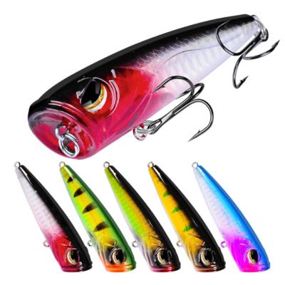 China WeiHe Plastic Snap Fishing Lure Isca BaitsTop Plastic Water Lure Crank Bait 13g 8.2cm Wobbler Bait for sale