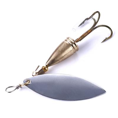 China WEIHE 7g 6.8cm Wholesale Cheap Metal Lead Jig Spoon Metal Artificial Fishing Lure for sale