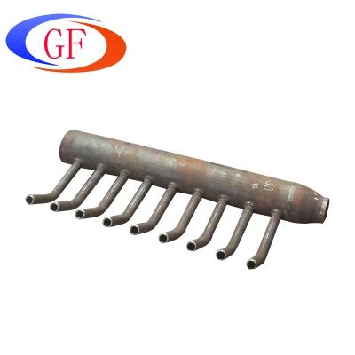 China SA213T22 Boiler System Power Plant Alloy Steel Boiler Parts Various Boiler Header for sale