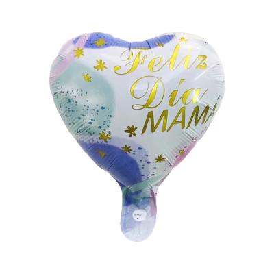 China High Quality Self-Sealing Balloon Decoration Party Spain Heart Shape Mother's Day Balloon for sale