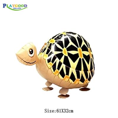 China Toy Walking Animal Balloons Turtle Foil Cartoon Balloon Toy Party Decoration Kids Gift Desert for sale