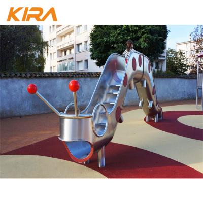 China New Design 3+ Outdoor Stainless Steel Slide Non Standard Playground Equipment for sale