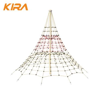 China Popular Outdoor Amusement Park Rope Climbing Structure Kids 3+ Playground for sale