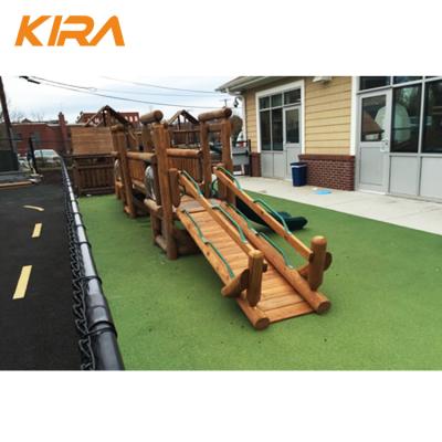 China 3+ China Factory Wholesale Price Wooden Playground, Kids Outdoor Play Equipment for sale