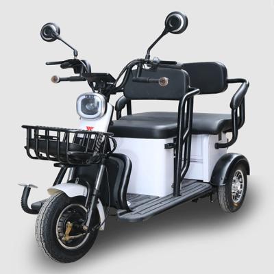 China Passenger 650 Watt Motor Electric Tricycles 3 Wheel Passenger Electric Bike For Family for sale