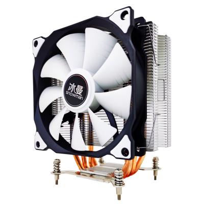 China Computer Case SNOWMAN 4 Heat Pipes CPU Cooler PWM 4 Pin 120mm Fan Quiet Intel LGA 1700 1200 1150 1151 AMD AM4 AM3 PC Heatsink CPU Fans for sale