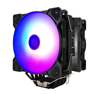 China 1700 1200 1151 1150 1156 AMD AM4 AM 1700 1200 1151 1150 1156 AMD AM4 AM CPU Cooler RGB 4 Pin PWM 120mm PC Quiet Heatsink CPU Fan Intel for sale