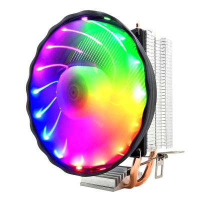 China Quiet Hard Drive SNOWMAN 2 Heat Pipes CPU Cooler RGB 120mm PWM 3Pin i5 PC For Intel LGA 1700 1150 1151 1155 775 AMD AM4 AM3 CPU Fan for sale