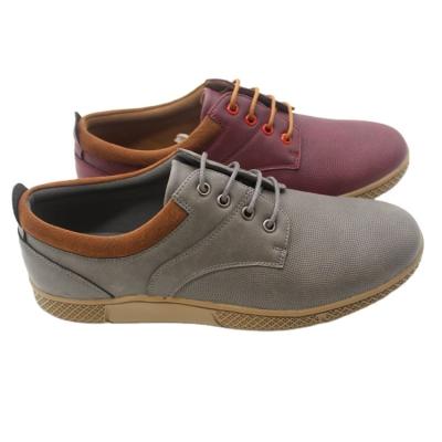 China 2020 fashion trend new design hot sale shose men's casual shoes lace up flat shoes with wholesale price for sale