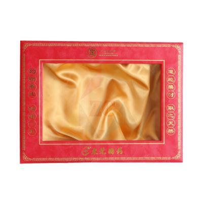 China Recycled Materials Wholesale Customized Heart Shaped Wig Box Package With Silk for sale