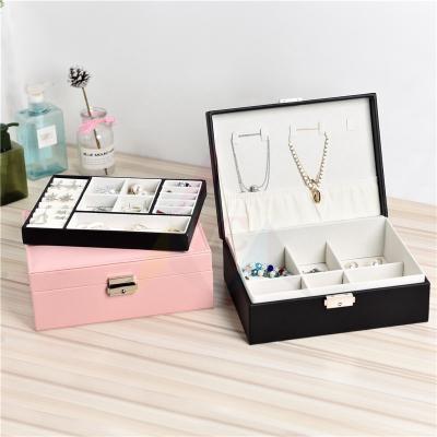 China Customized Wholesale Eco - Friendly Logo Travel Box Set Personalized Jewelry Box for sale