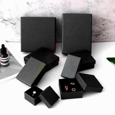 China Wholesale Customized Eco - Friendly Small Logo Packaging Ring Jewelry Box for sale