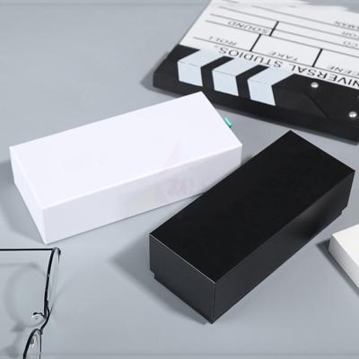 China Handmade wholesale custom white hard cardboard sunglasses boxes sunglass box packaging for sale