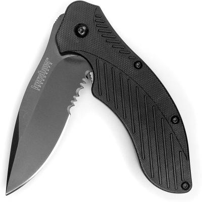 China Carry Wholesale Kershaw Survival Pocket Knife 1605 Blade 8Cr13 Easy Outdoor Nylon Fiber Handle Tactical Folding Hunting Knives for sale