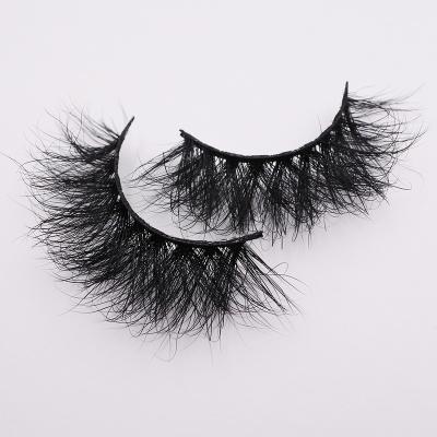 China Mink Lashes Hot Style Mink Eye Lashes Vendor Handmade Mink With Private Label Fluffy Lashes for sale