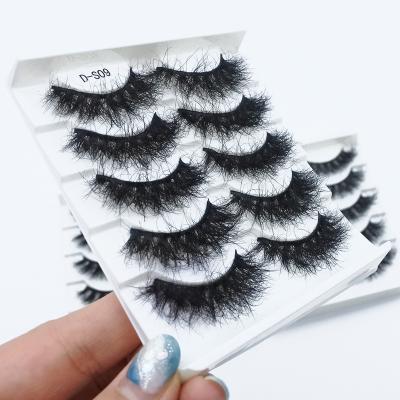 China Mink Lashes Luxury Mink Lashes in Dramatic Boxes Natural Mink Fluffy Handmade Lashes Vendor for sale